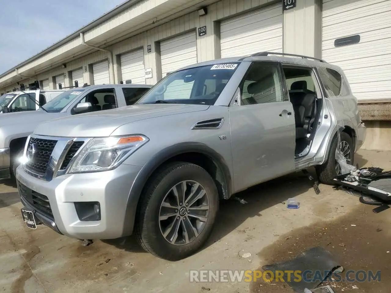 1 fotografías del automóvil dañado JN8AY2ND3LX016696 NISSAN ARMADA 2020