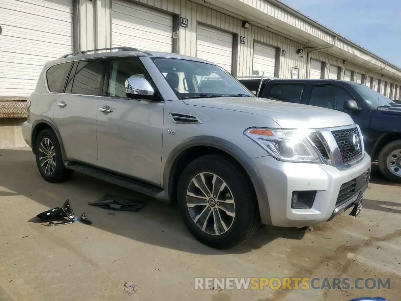 4 fotografías del automóvil dañado JN8AY2ND3LX016696 NISSAN ARMADA 2020