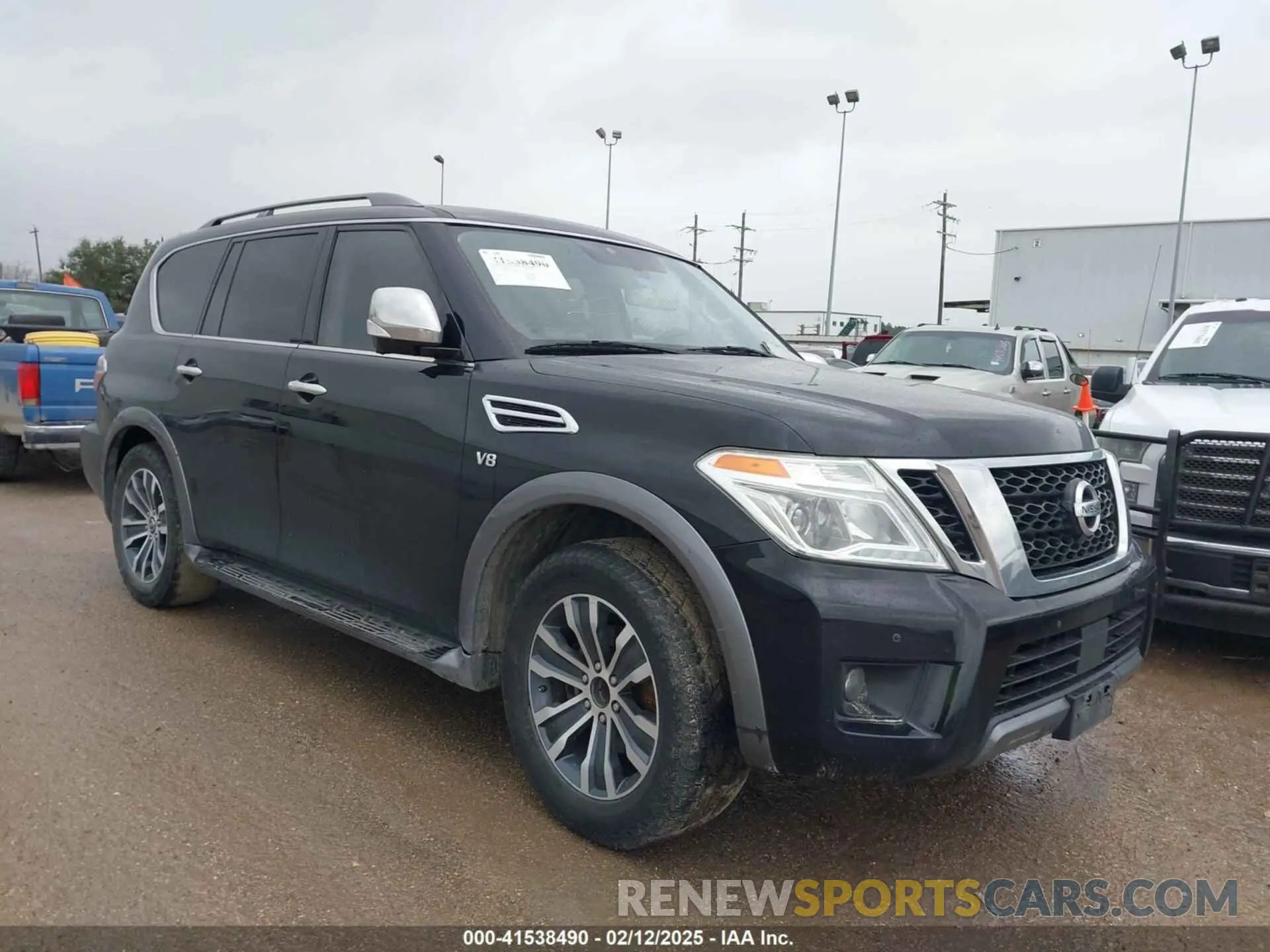 1 fotografías del automóvil dañado JN8AY2ND4L9107593 NISSAN ARMADA 2020