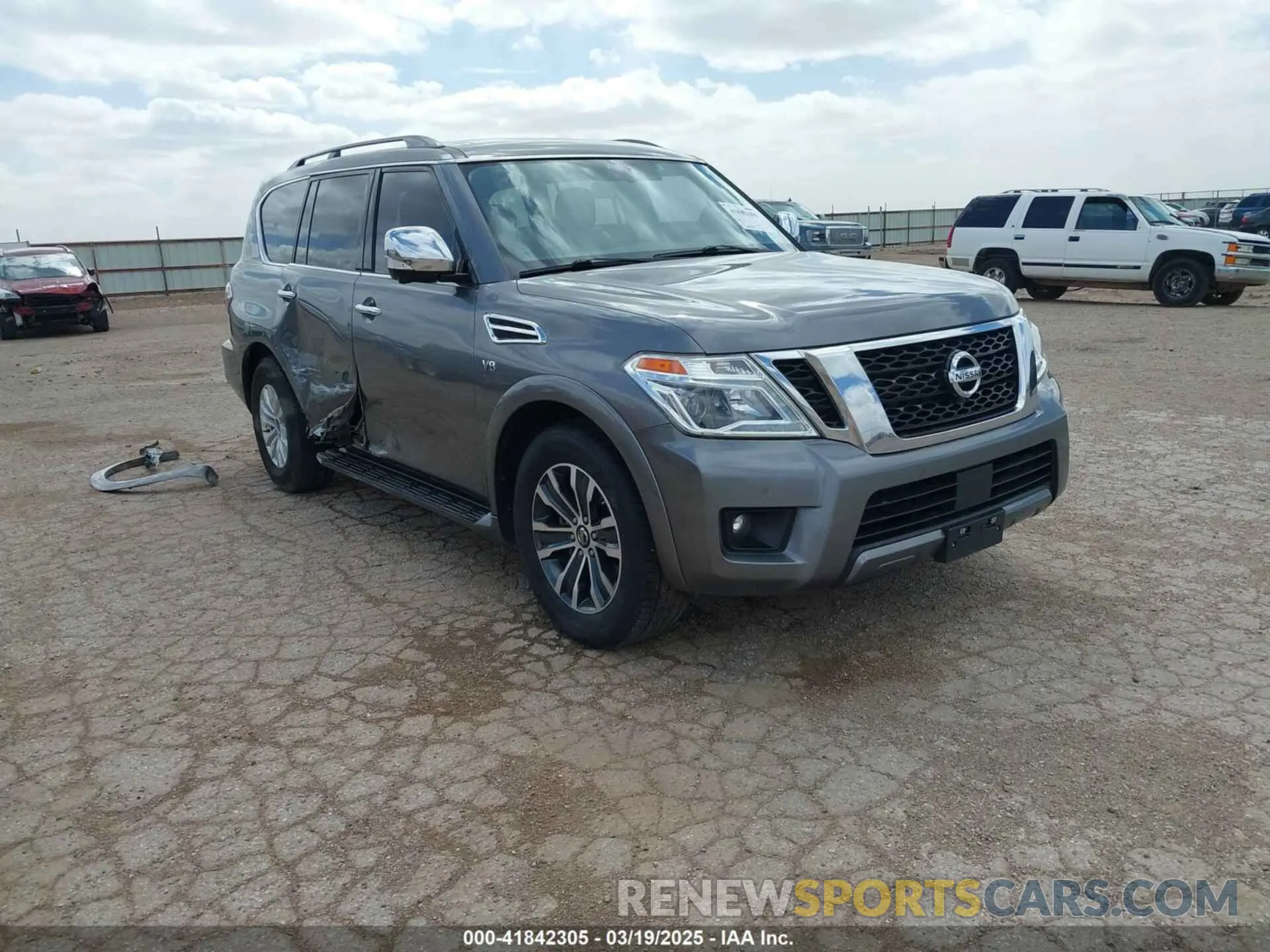 1 fotografías del automóvil dañado JN8AY2ND5LX017896 NISSAN ARMADA 2020