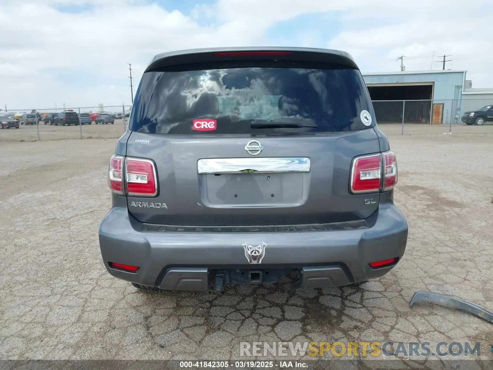 17 fotografías del automóvil dañado JN8AY2ND5LX017896 NISSAN ARMADA 2020