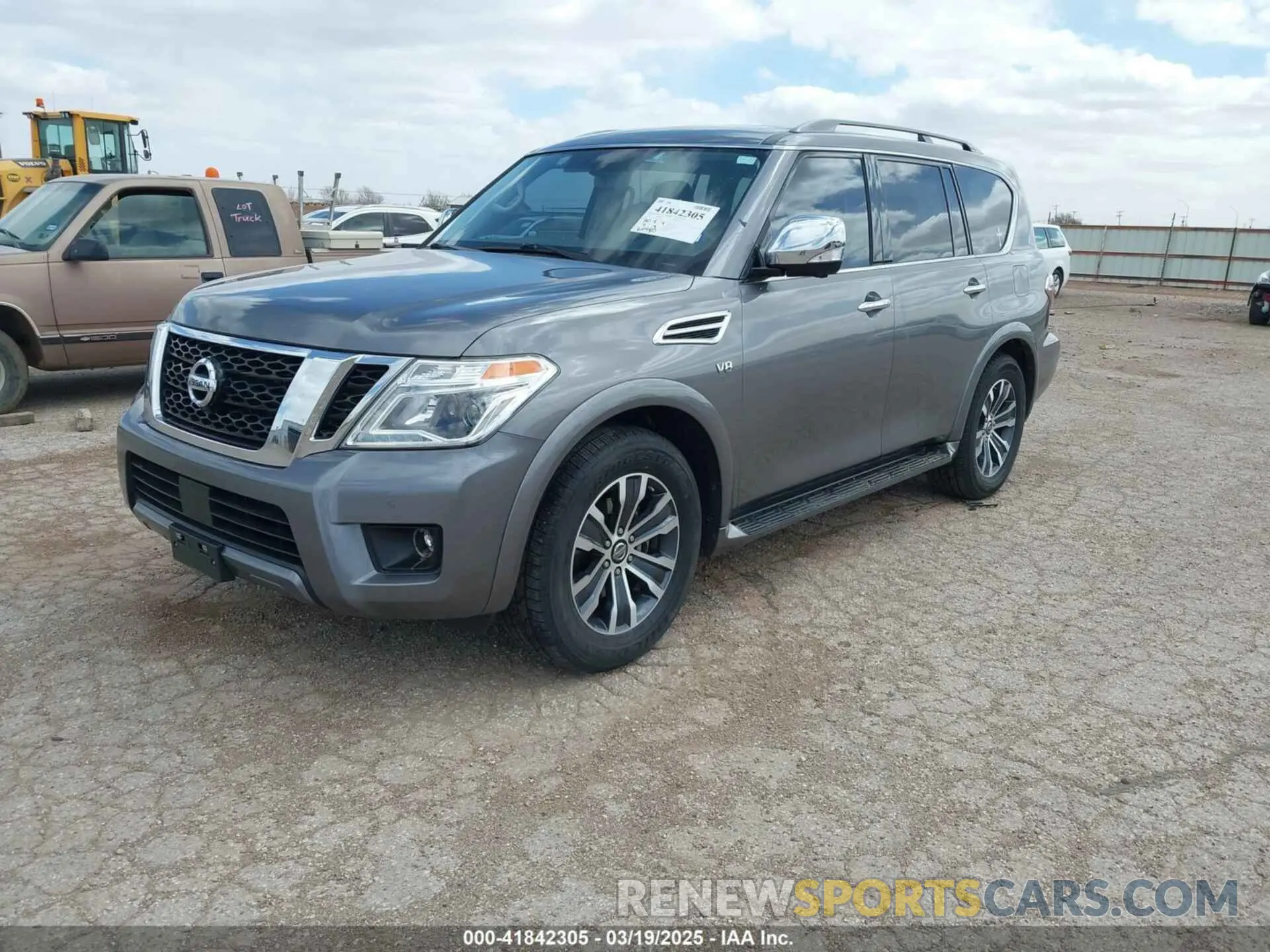 2 fotografías del automóvil dañado JN8AY2ND5LX017896 NISSAN ARMADA 2020