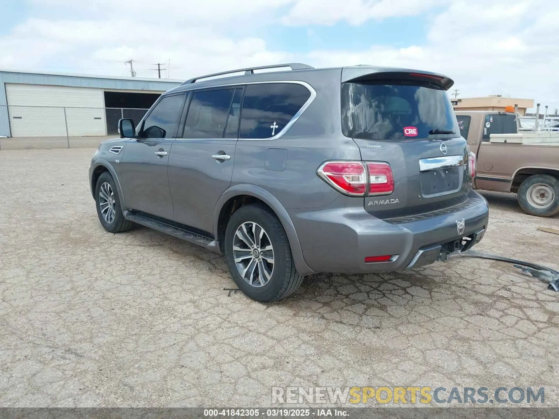 3 fotografías del automóvil dañado JN8AY2ND5LX017896 NISSAN ARMADA 2020