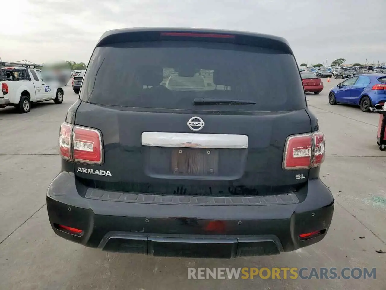 6 fotografías del automóvil dañado JN8AY2ND6L9111922 NISSAN ARMADA 2020
