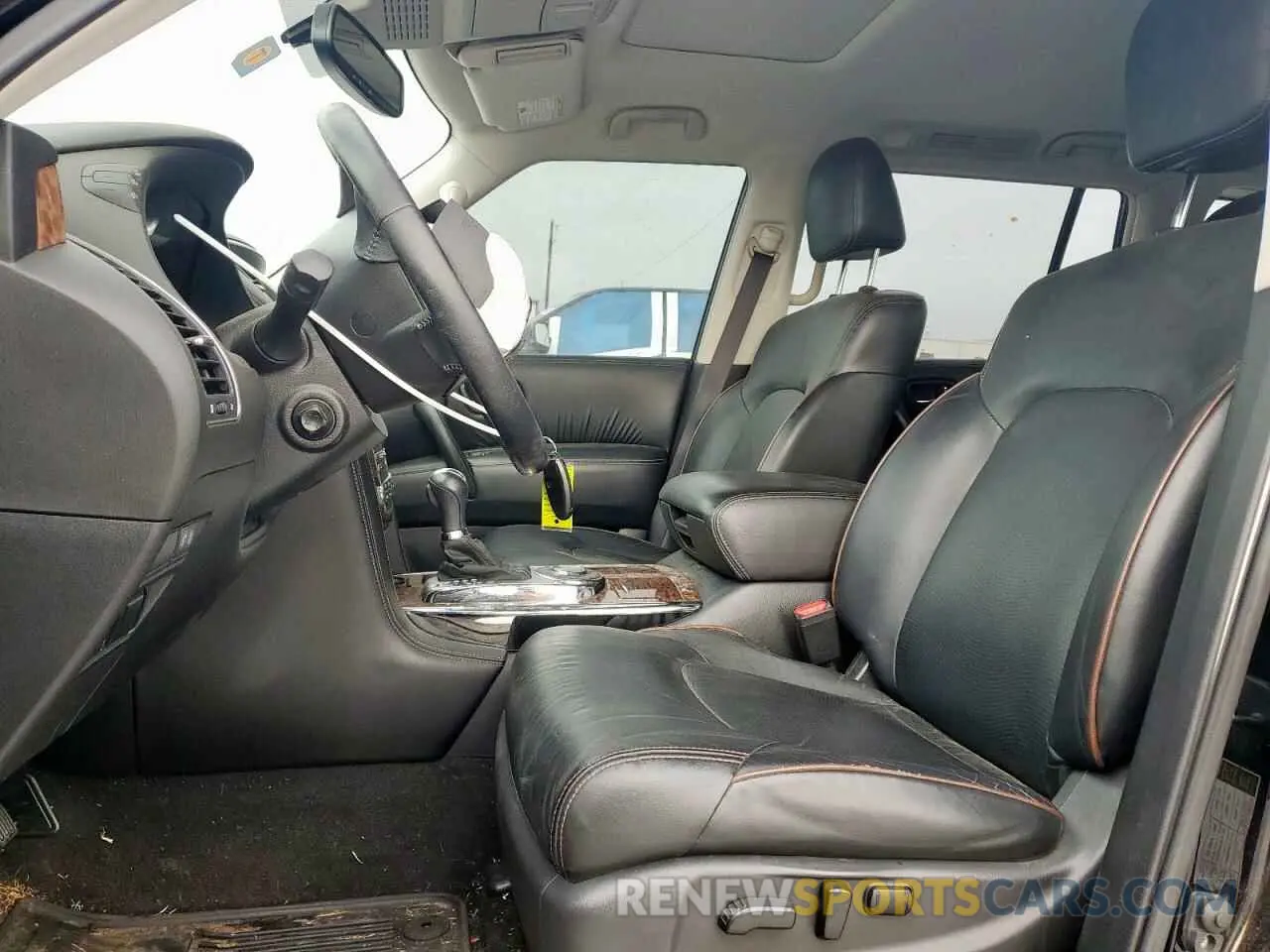 7 fotografías del automóvil dañado JN8AY2ND6L9111922 NISSAN ARMADA 2020