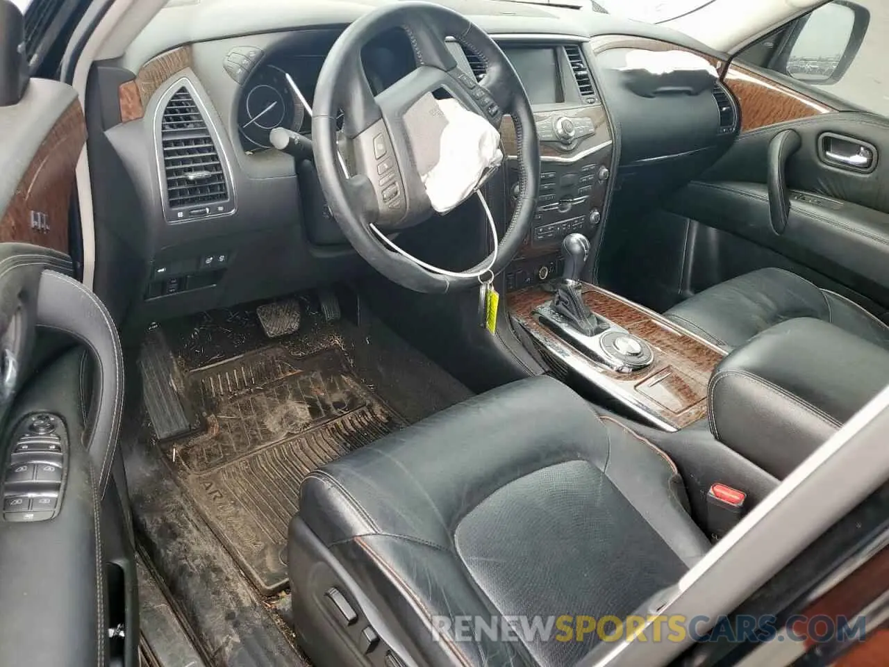 8 fotografías del automóvil dañado JN8AY2ND6L9111922 NISSAN ARMADA 2020