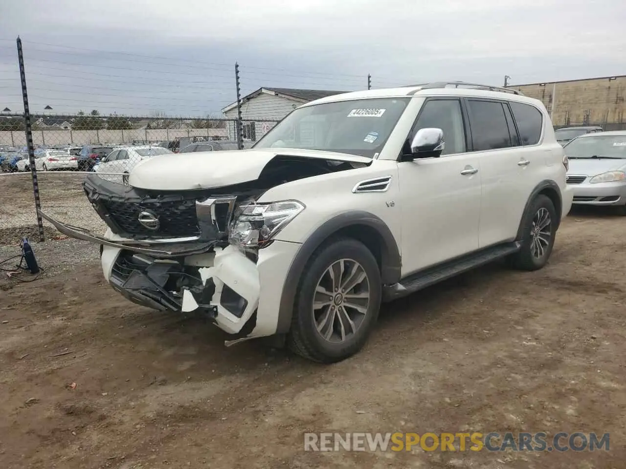 1 fotografías del automóvil dañado JN8AY2ND6L9112195 NISSAN ARMADA 2020