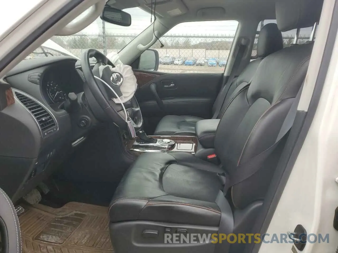7 fotografías del automóvil dañado JN8AY2ND6L9112195 NISSAN ARMADA 2020