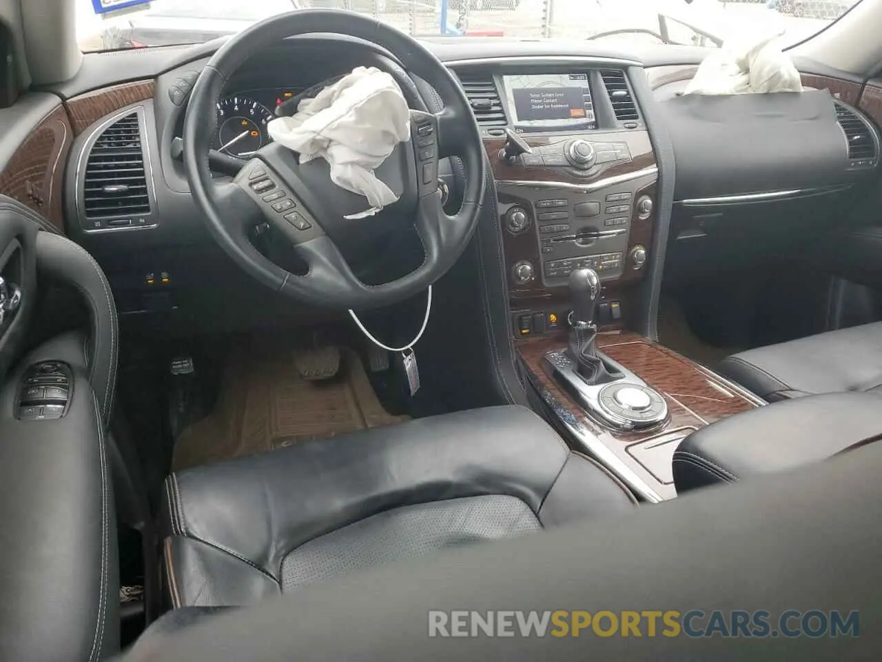 8 fotografías del automóvil dañado JN8AY2ND6L9112195 NISSAN ARMADA 2020
