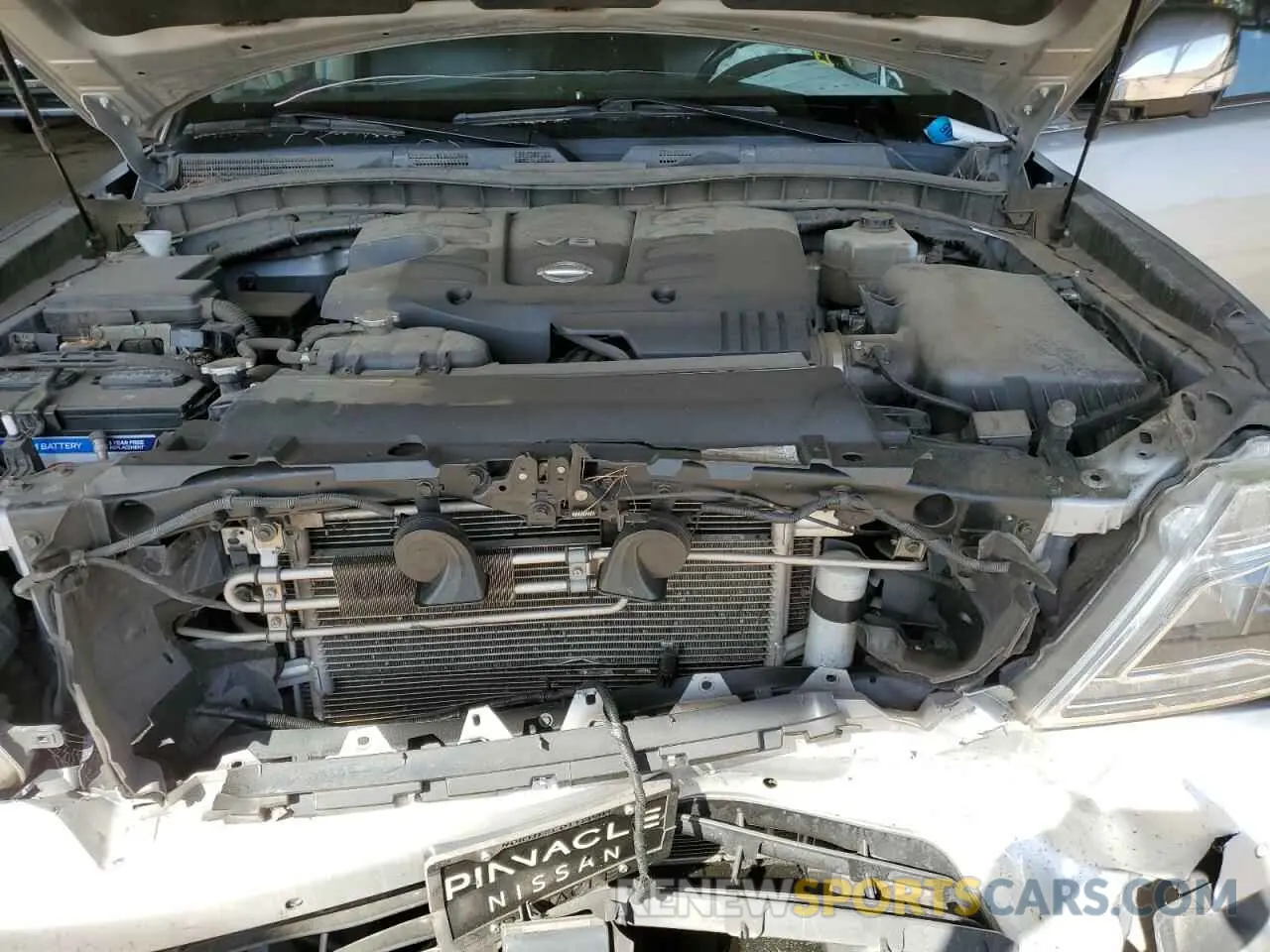12 fotografías del automóvil dañado JN8AY2ND7L9108785 NISSAN ARMADA 2020