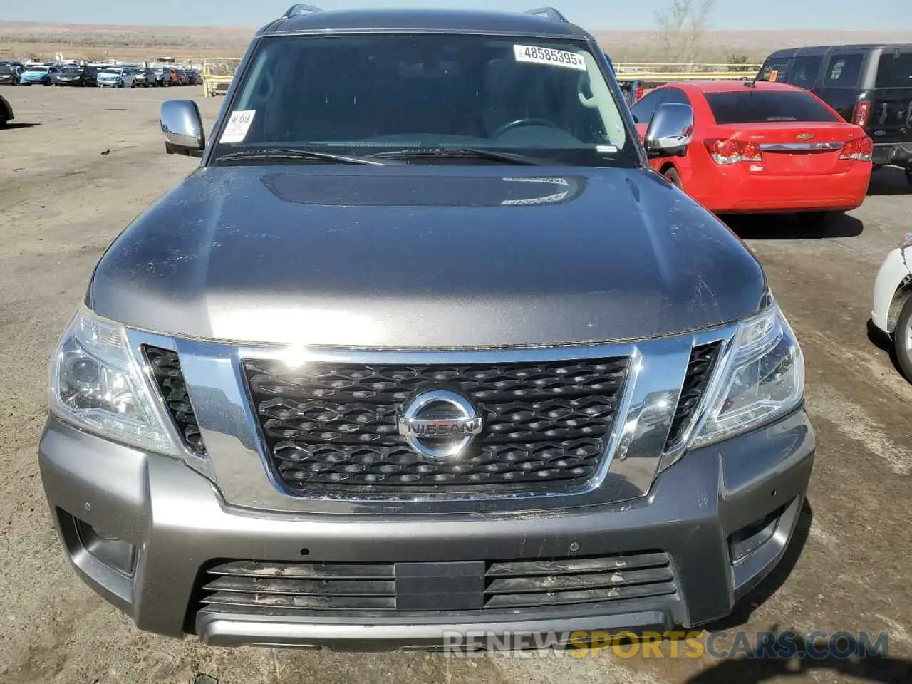 5 fotografías del automóvil dañado JN8AY2NDXLX017747 NISSAN ARMADA 2020