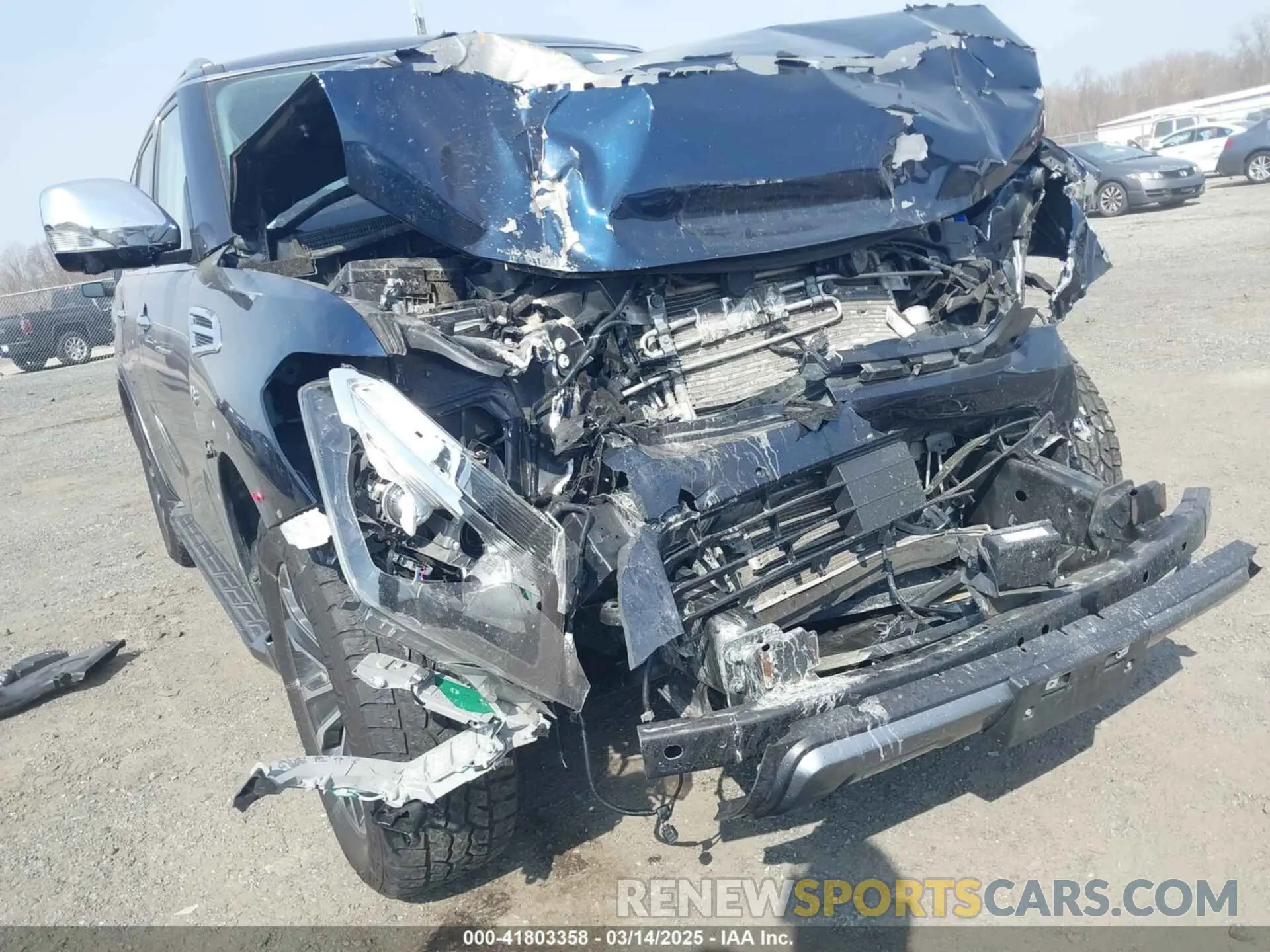 19 fotografías del automóvil dañado JN8AY2NDXLX017988 NISSAN ARMADA 2020