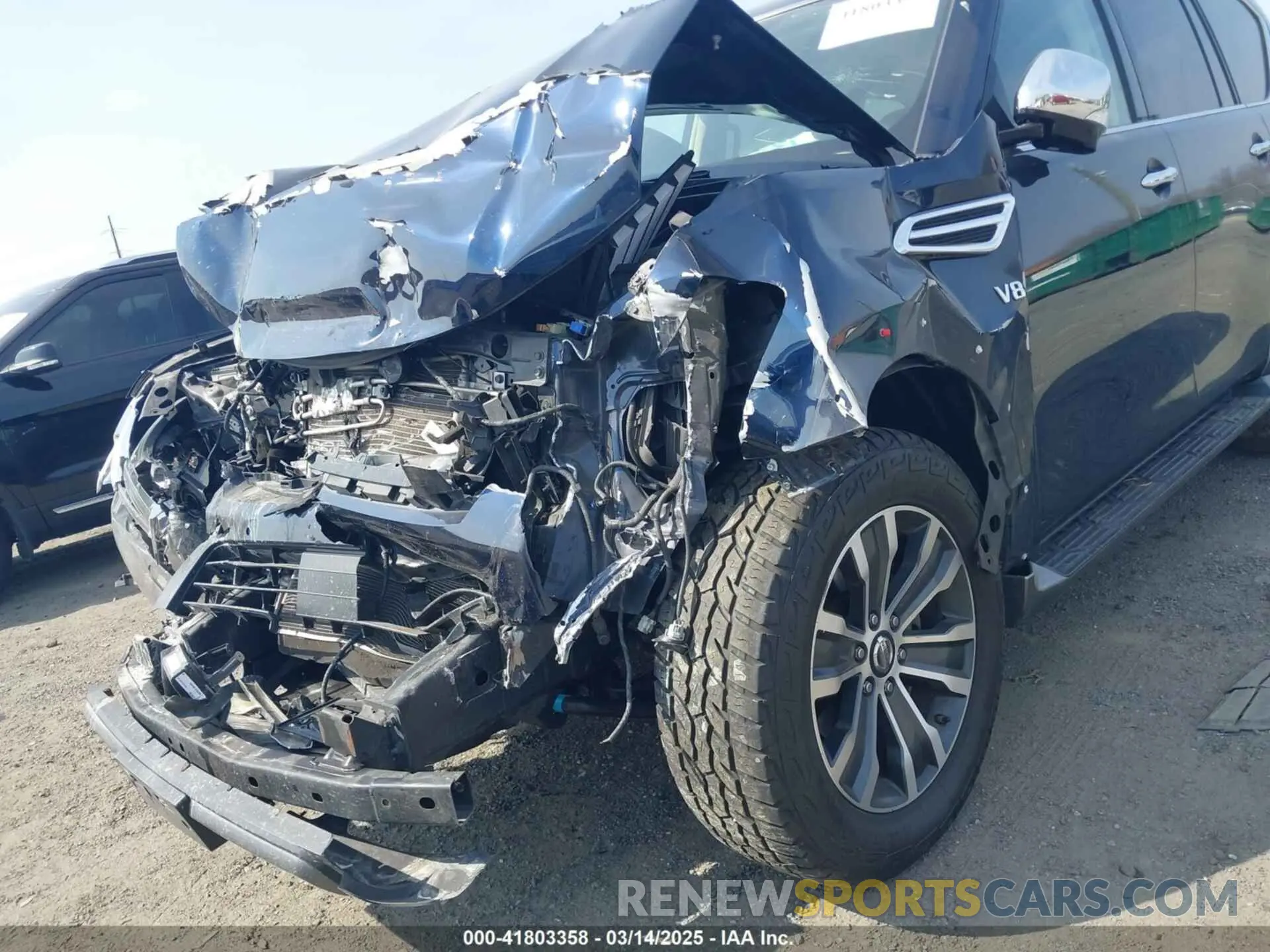 22 fotografías del automóvil dañado JN8AY2NDXLX017988 NISSAN ARMADA 2020