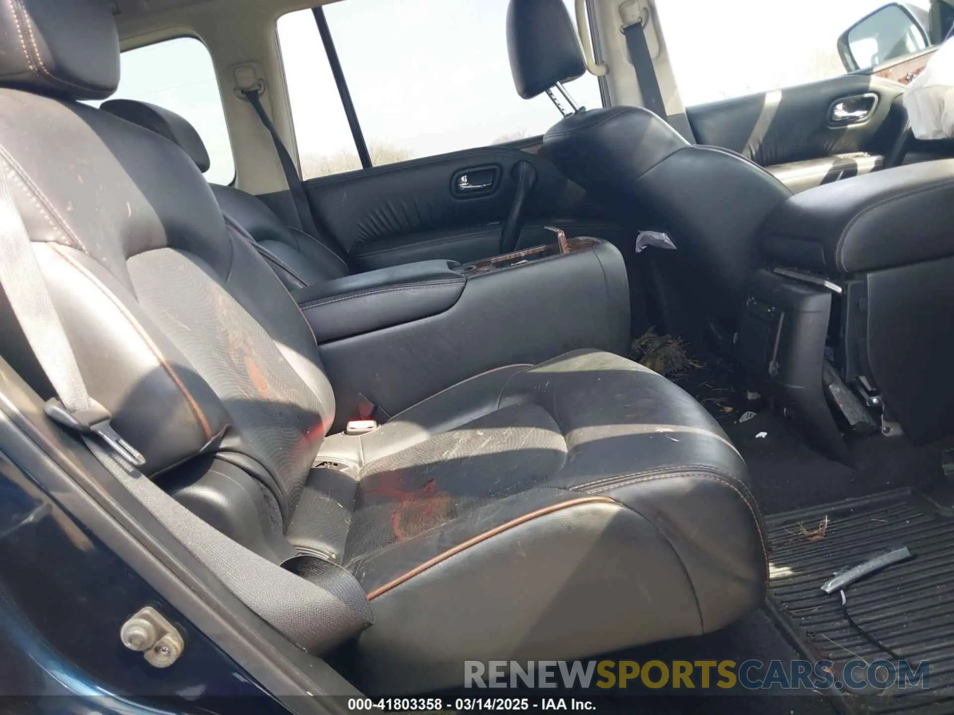 8 fotografías del automóvil dañado JN8AY2NDXLX017988 NISSAN ARMADA 2020