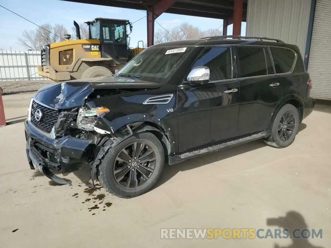 1 fotografías del automóvil dañado JN8AY2NE0L9780759 NISSAN ARMADA 2020