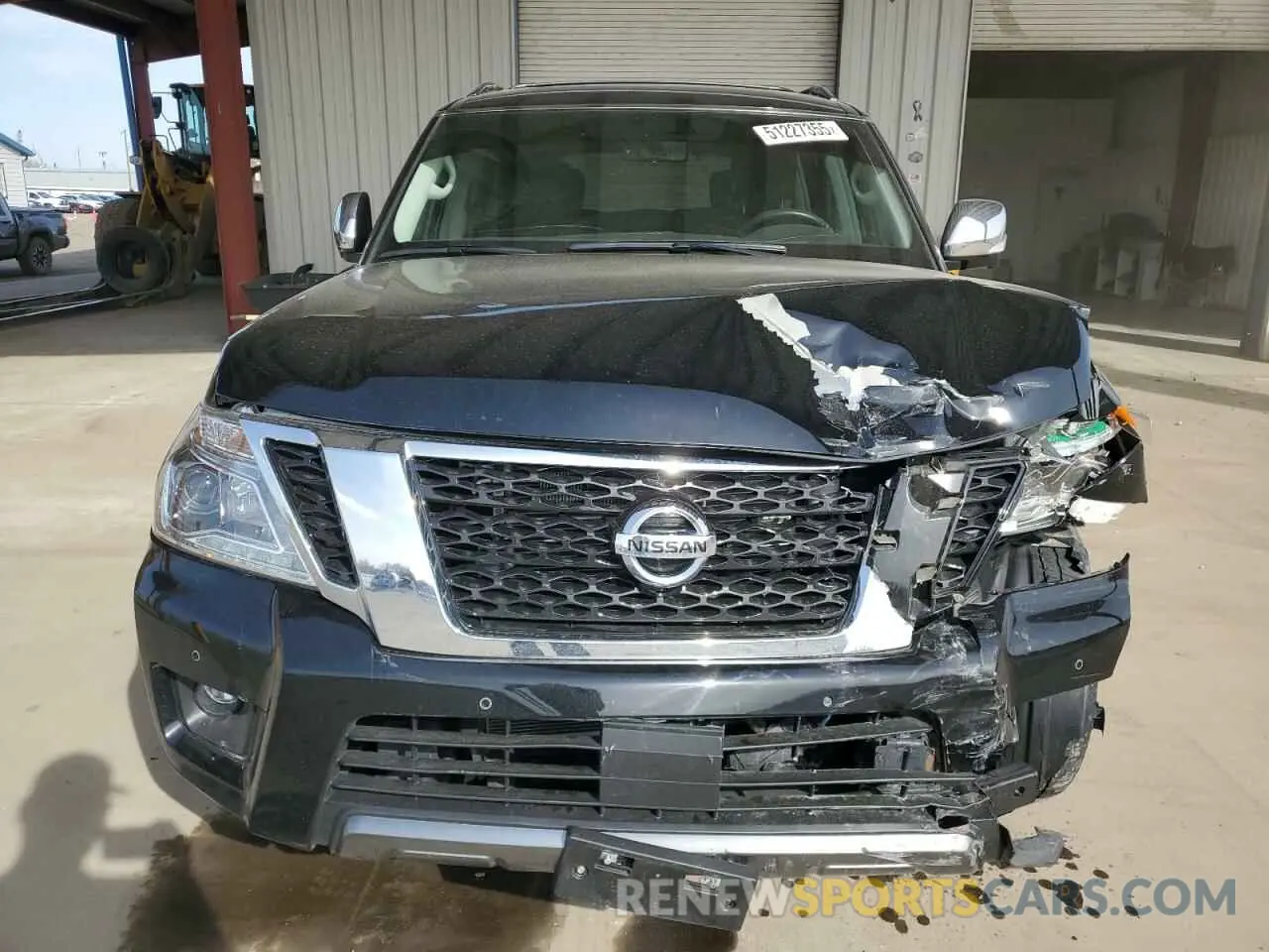 5 fotografías del automóvil dañado JN8AY2NE0L9780759 NISSAN ARMADA 2020