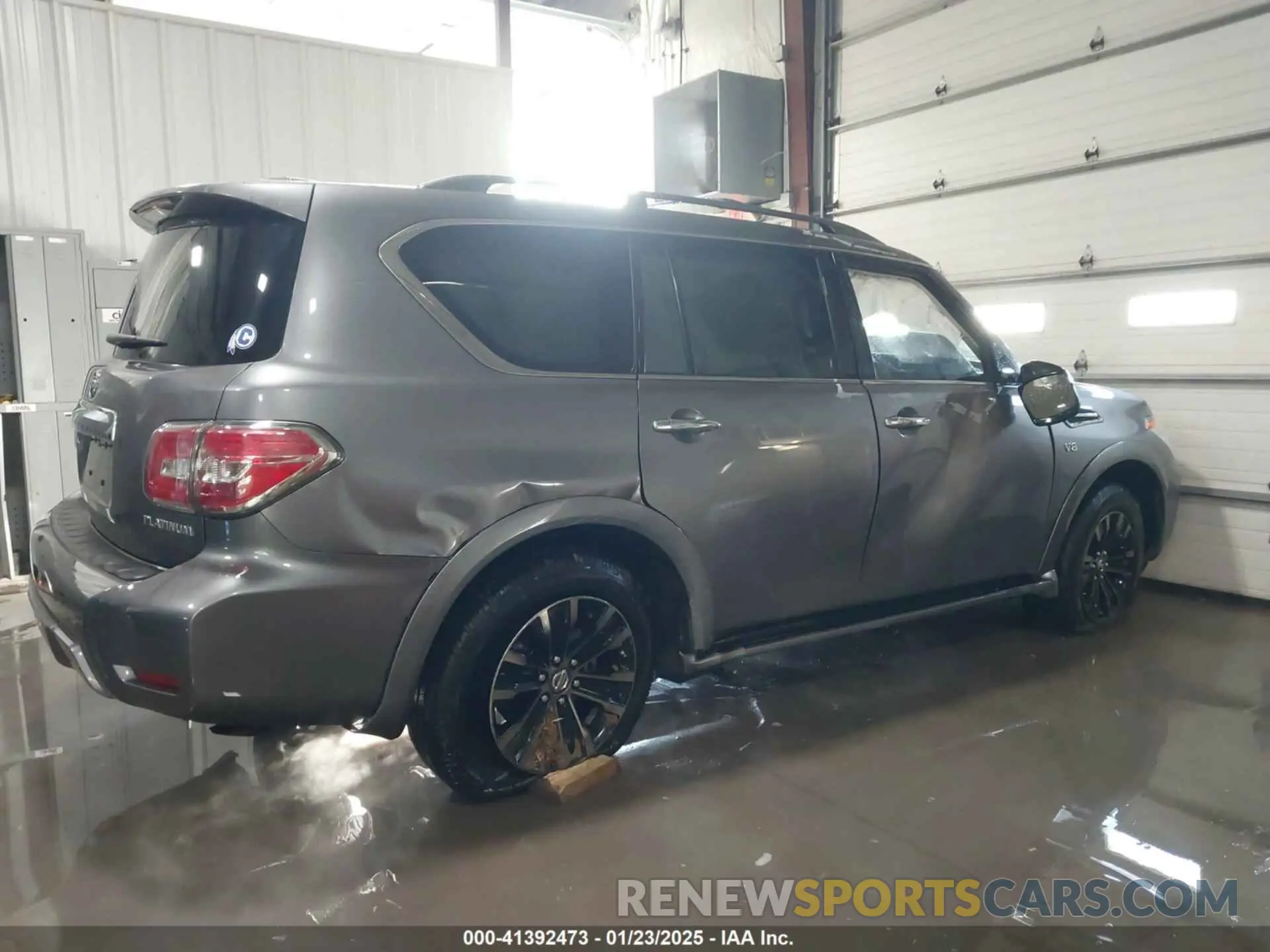 14 fotografías del automóvil dañado JN8AY2NE2L9782710 NISSAN ARMADA 2020