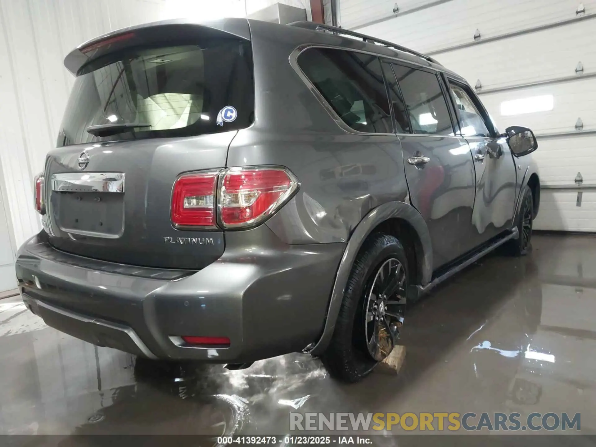 4 fotografías del automóvil dañado JN8AY2NE2L9782710 NISSAN ARMADA 2020