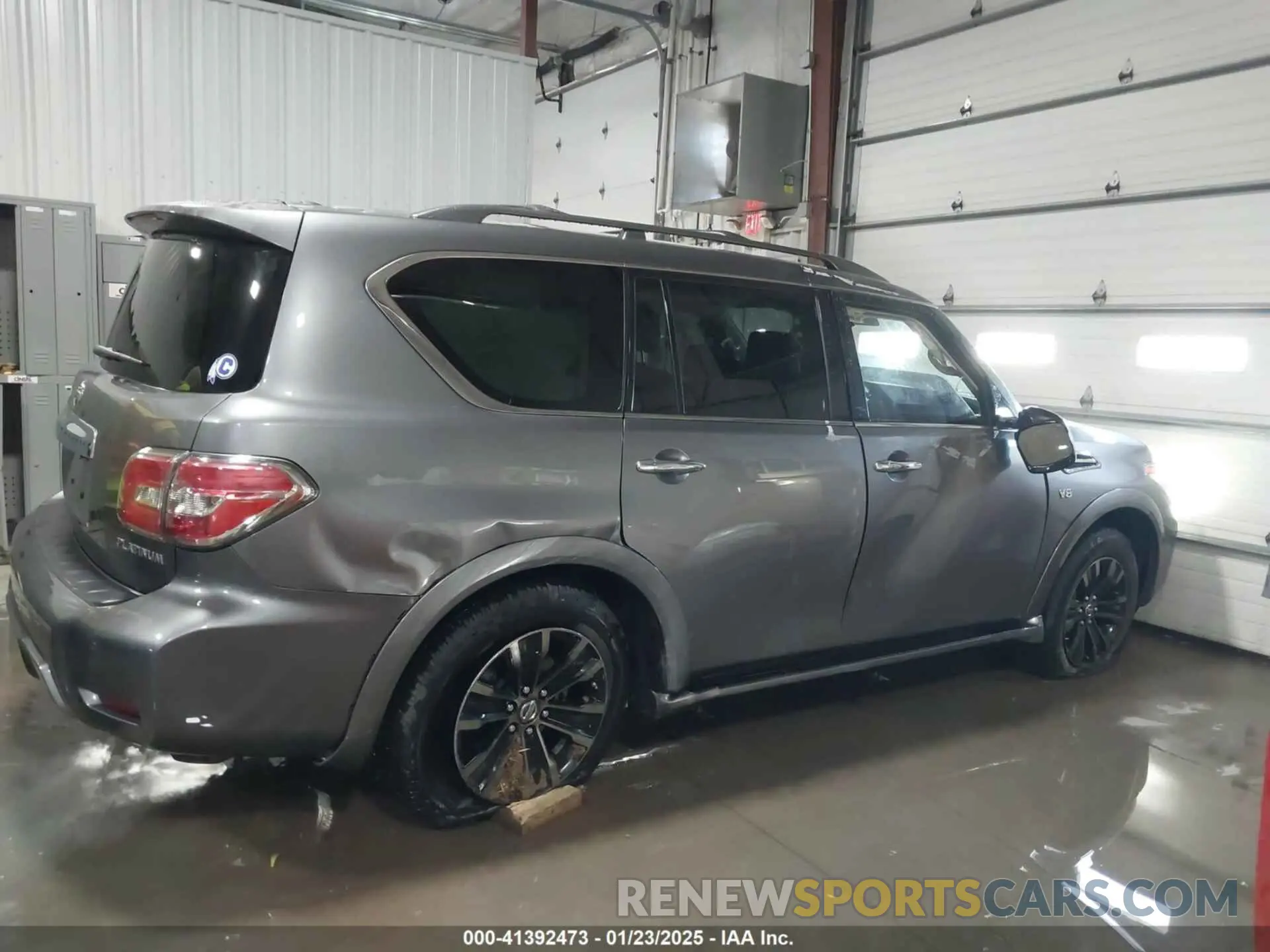 6 fotografías del automóvil dañado JN8AY2NE2L9782710 NISSAN ARMADA 2020