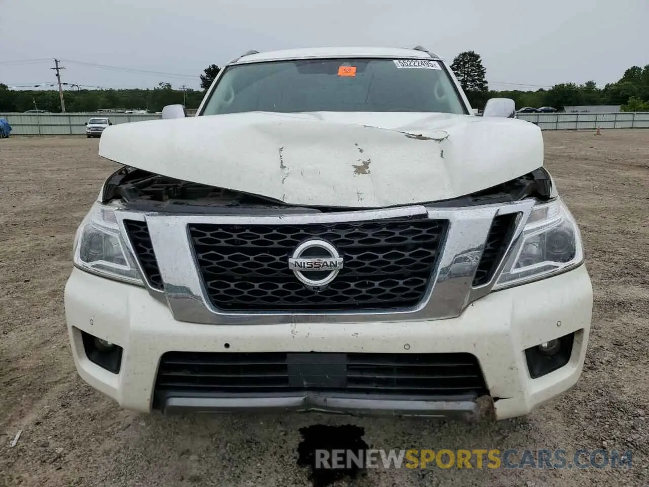 5 fotografías del automóvil dañado JN8AY2NF3L9360616 NISSAN ARMADA 2020