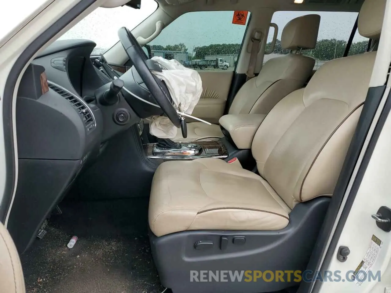 7 fotografías del automóvil dañado JN8AY2NF3L9360616 NISSAN ARMADA 2020