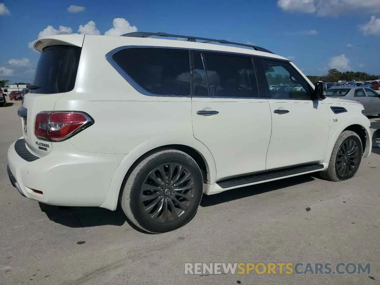 3 fotografías del automóvil dañado JN8AY2NF5L9360651 NISSAN ARMADA 2020