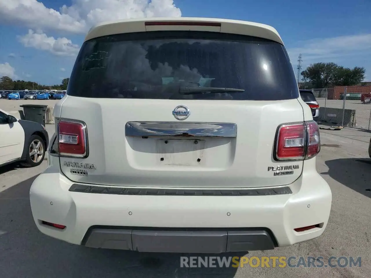 6 fotografías del automóvil dañado JN8AY2NF5L9360651 NISSAN ARMADA 2020