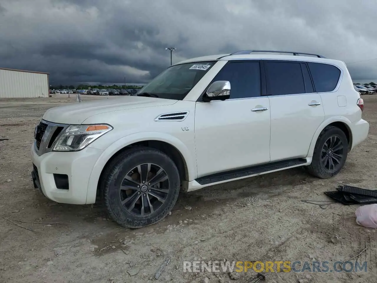 1 fotografías del automóvil dañado JN8AY2NF6L9360075 NISSAN ARMADA 2020