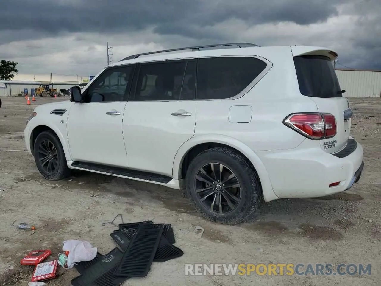 2 fotografías del automóvil dañado JN8AY2NF6L9360075 NISSAN ARMADA 2020