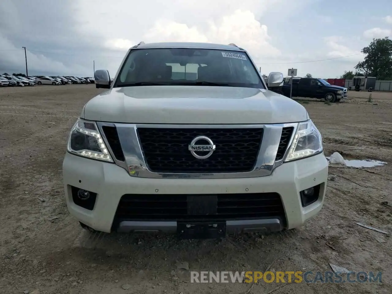 5 fotografías del automóvil dañado JN8AY2NF6L9360075 NISSAN ARMADA 2020