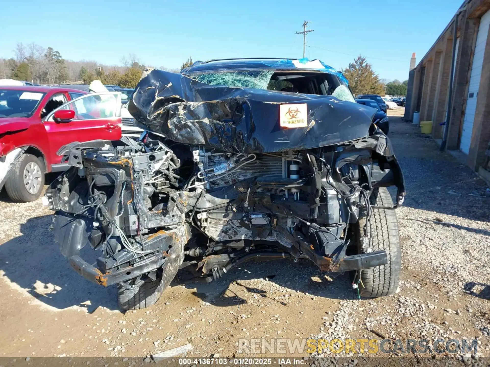 11 fotografías del automóvil dañado JN8AY2NF7L9360568 NISSAN ARMADA 2020