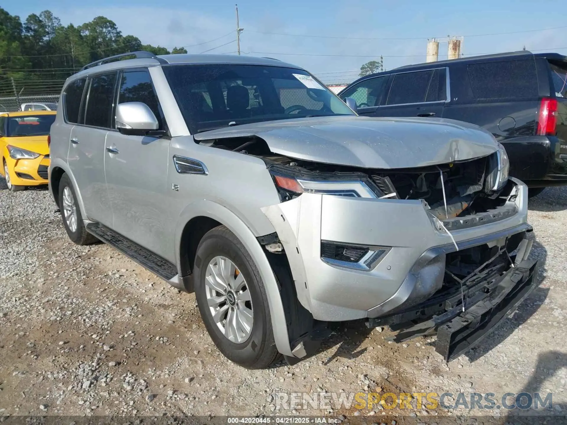 1 fotografías del automóvil dañado JN8AY2AC7M9146242 NISSAN ARMADA 2021