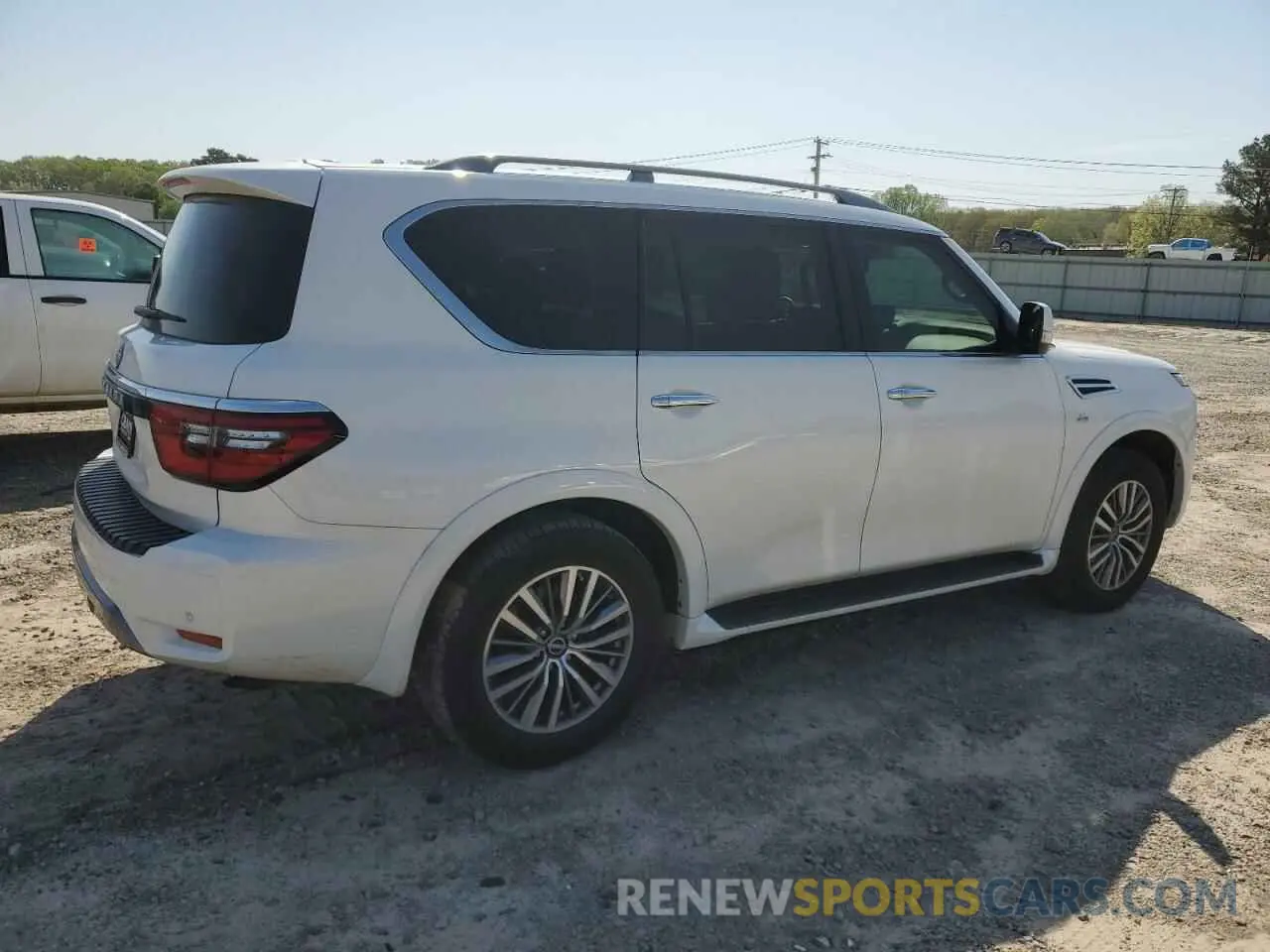 3 fotografías del automóvil dañado JN8AY2AC9M9147084 NISSAN ARMADA 2021