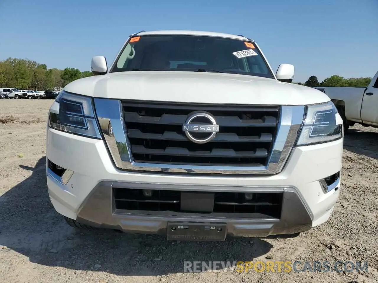 5 fotografías del automóvil dañado JN8AY2AC9M9147084 NISSAN ARMADA 2021