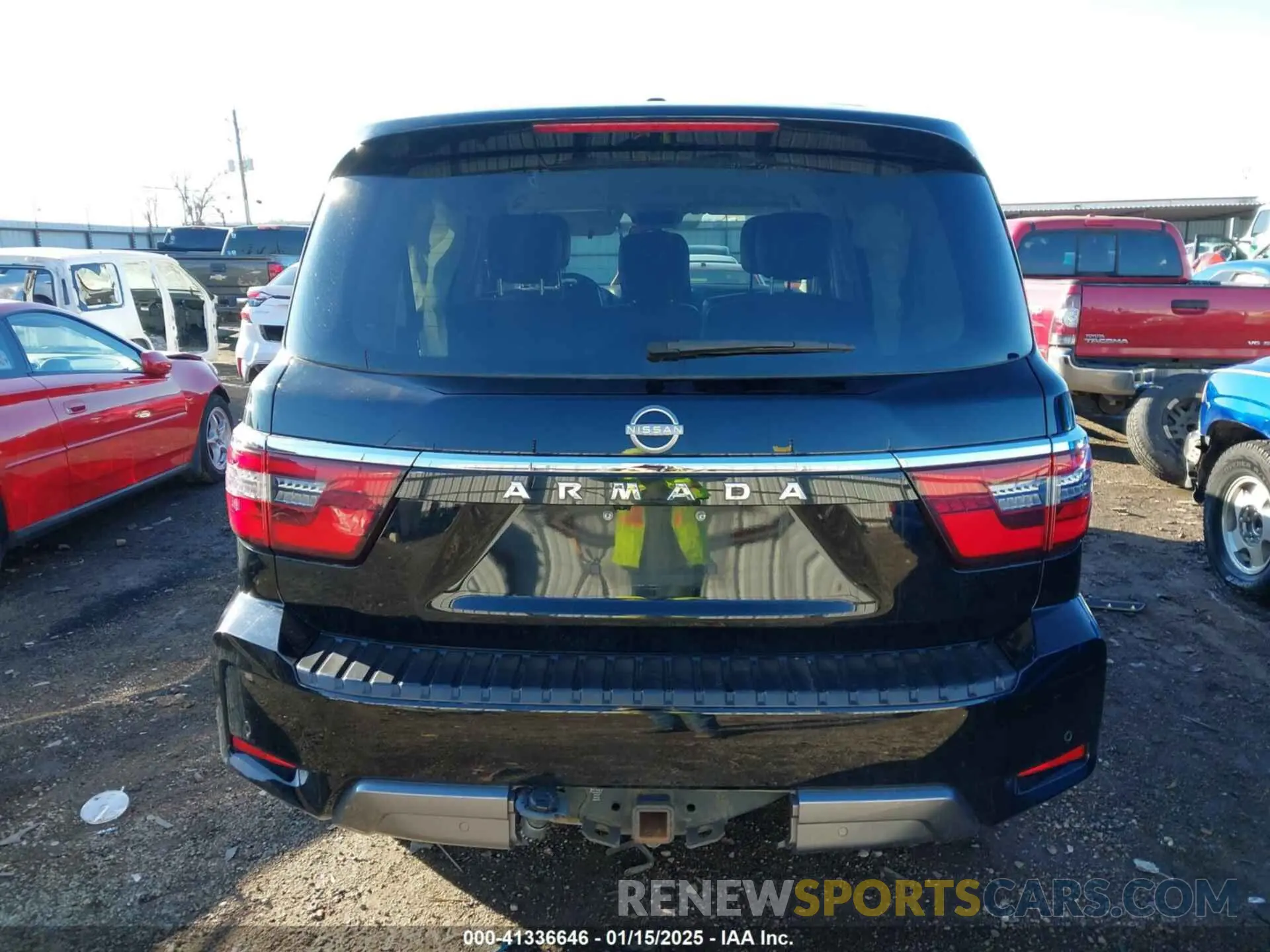 15 fotografías del automóvil dañado JN8AY2ACXM9145828 NISSAN ARMADA 2021