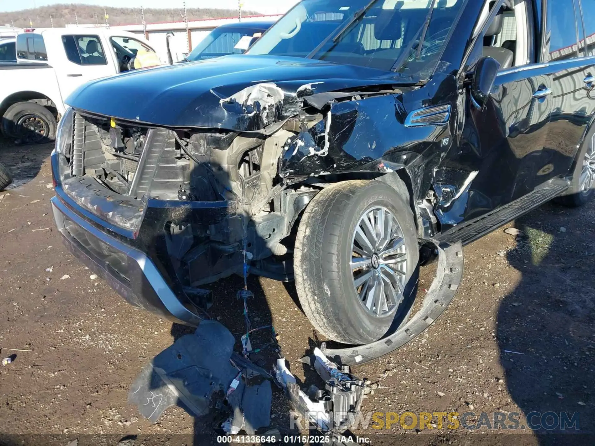 6 fotografías del automóvil dañado JN8AY2ACXM9145828 NISSAN ARMADA 2021