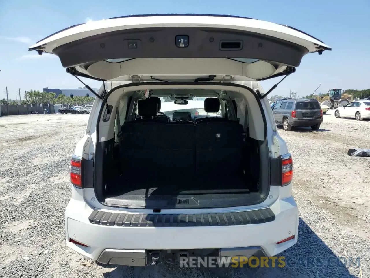 6 fotografías del automóvil dañado JN8AY2AD1M9660144 NISSAN ARMADA 2021