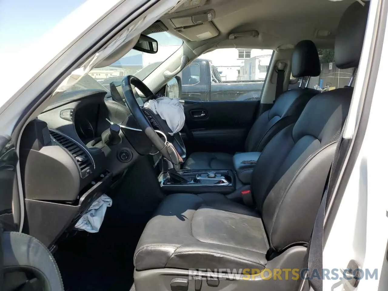 7 fotografías del automóvil dañado JN8AY2AD1M9660144 NISSAN ARMADA 2021
