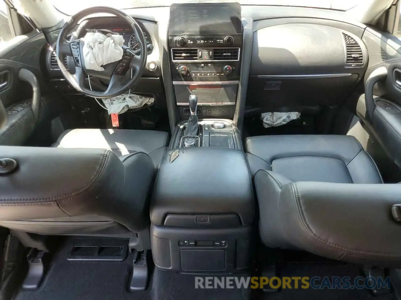 8 fotografías del automóvil dañado JN8AY2AD1M9660144 NISSAN ARMADA 2021