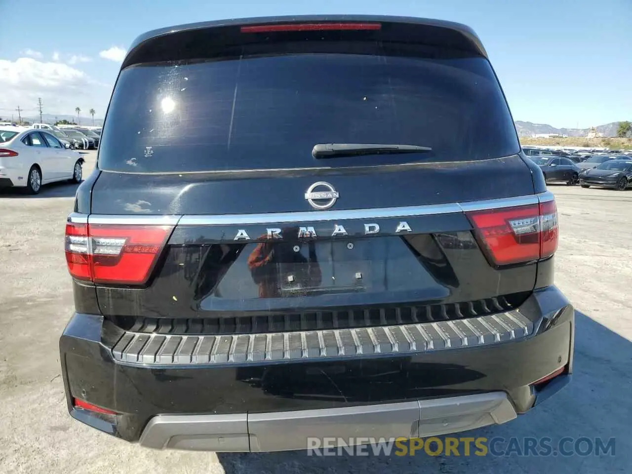 6 fotografías del automóvil dañado JN8AY2AD5M9661829 NISSAN ARMADA 2021