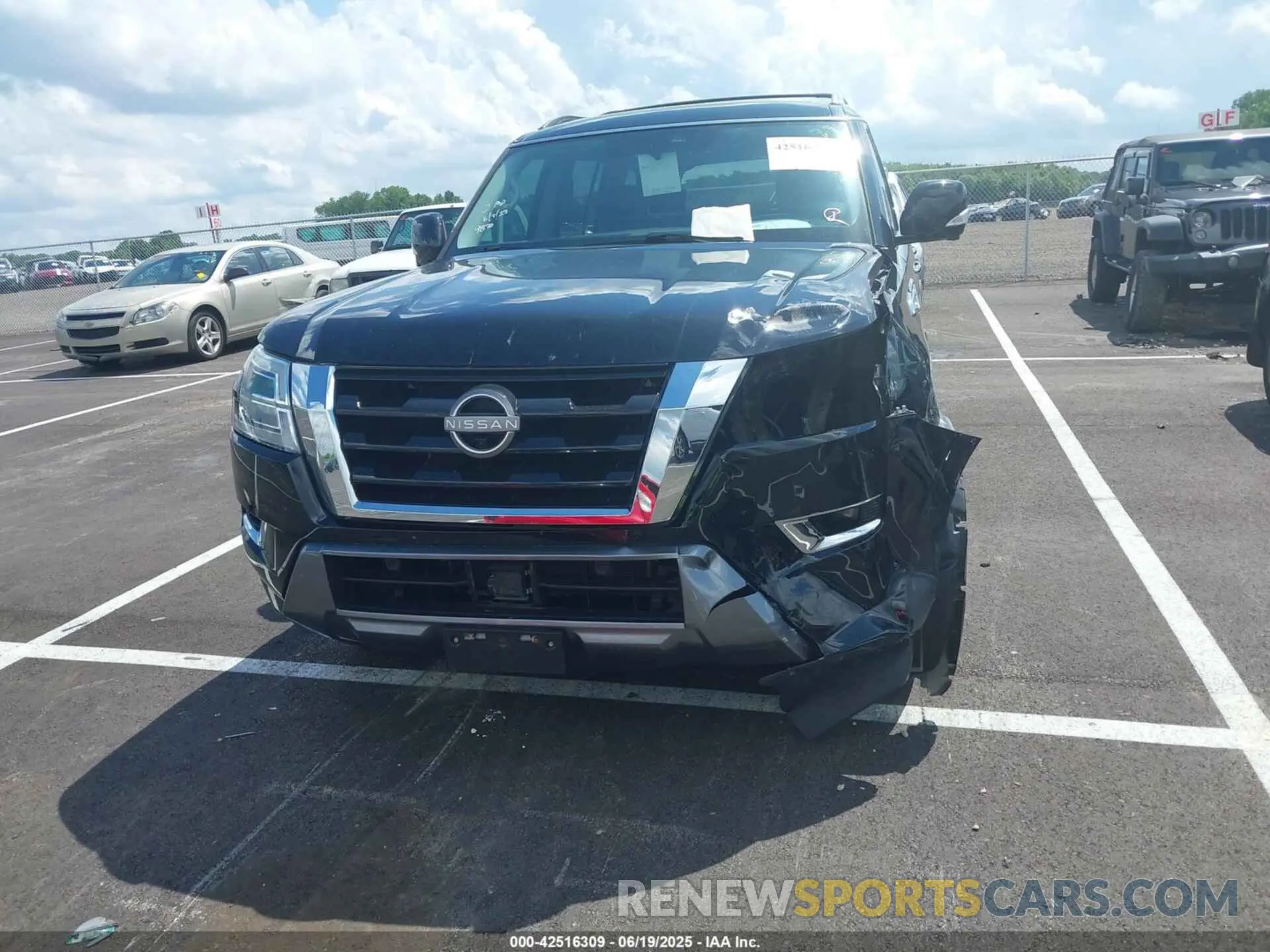 12 fotografías del automóvil dañado JN8AY2BA7M9371239 NISSAN ARMADA 2021