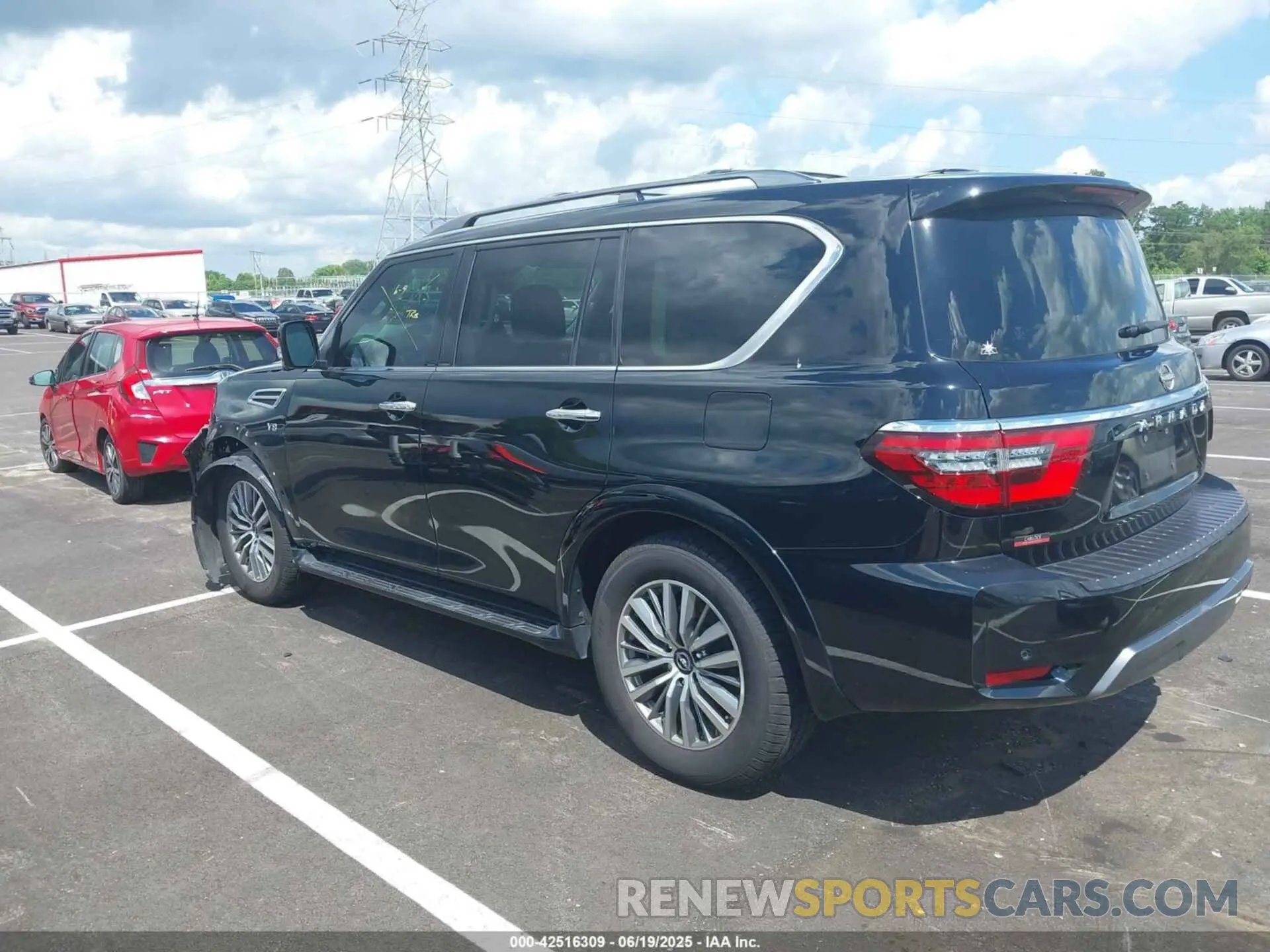 14 fotografías del automóvil dañado JN8AY2BA7M9371239 NISSAN ARMADA 2021