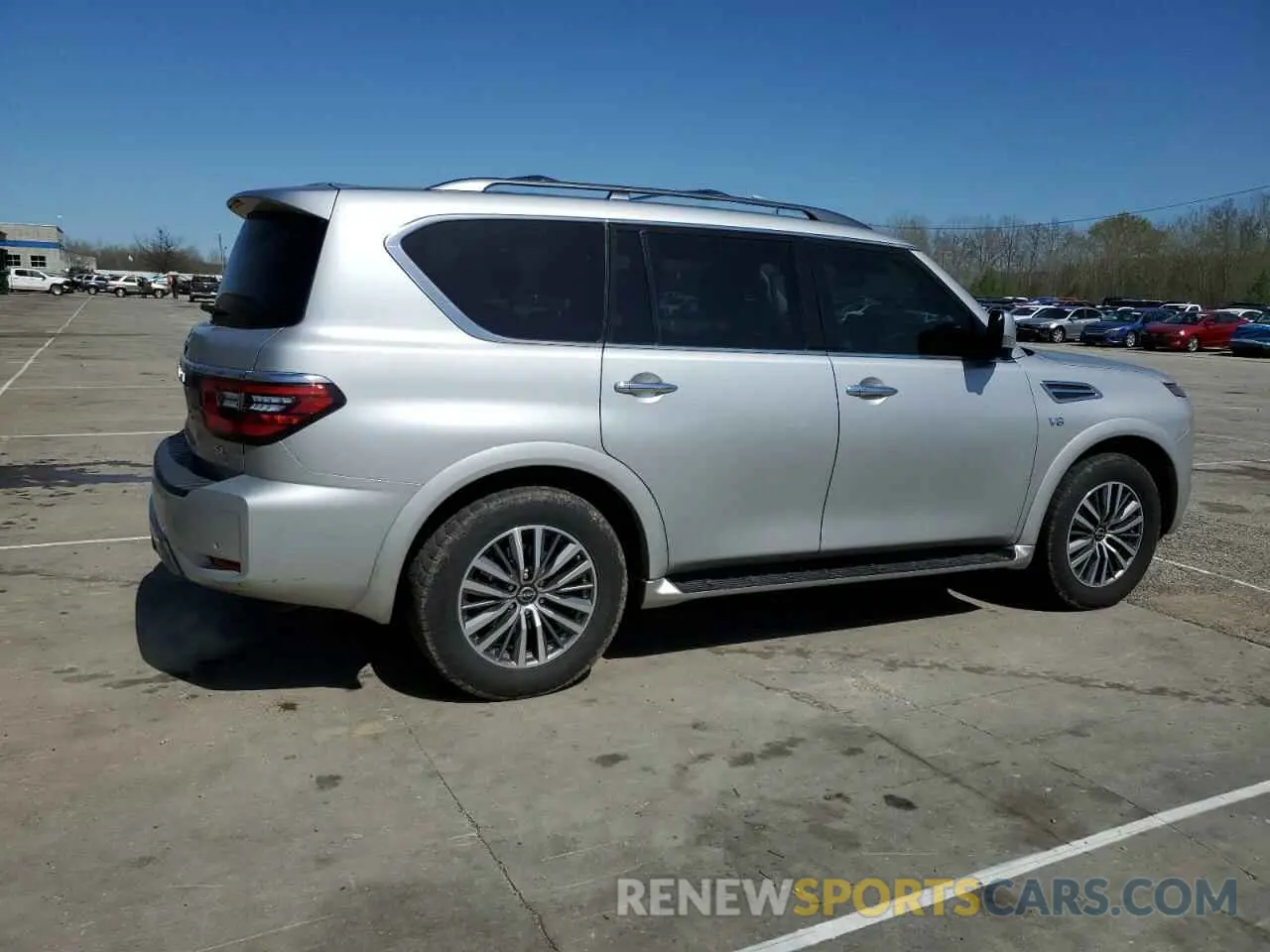 3 fotografías del automóvil dañado JN8AY2BAXM9374569 NISSAN ARMADA 2021