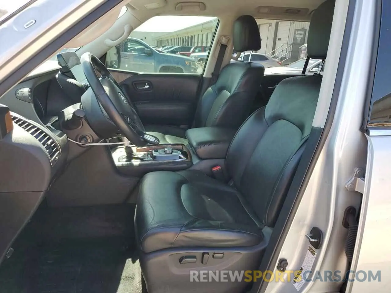 7 fotografías del automóvil dañado JN8AY2BAXM9374569 NISSAN ARMADA 2021