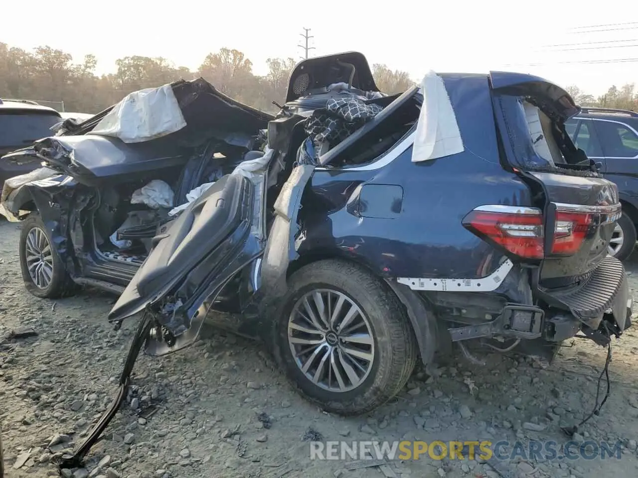 2 fotografías del automóvil dañado JN8AY2BB0M9792681 NISSAN ARMADA 2021