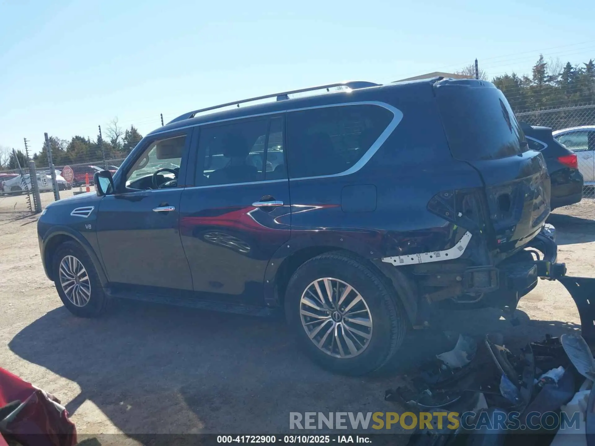 15 fotografías del automóvil dañado JN8AY2BB1M9792186 NISSAN ARMADA 2021