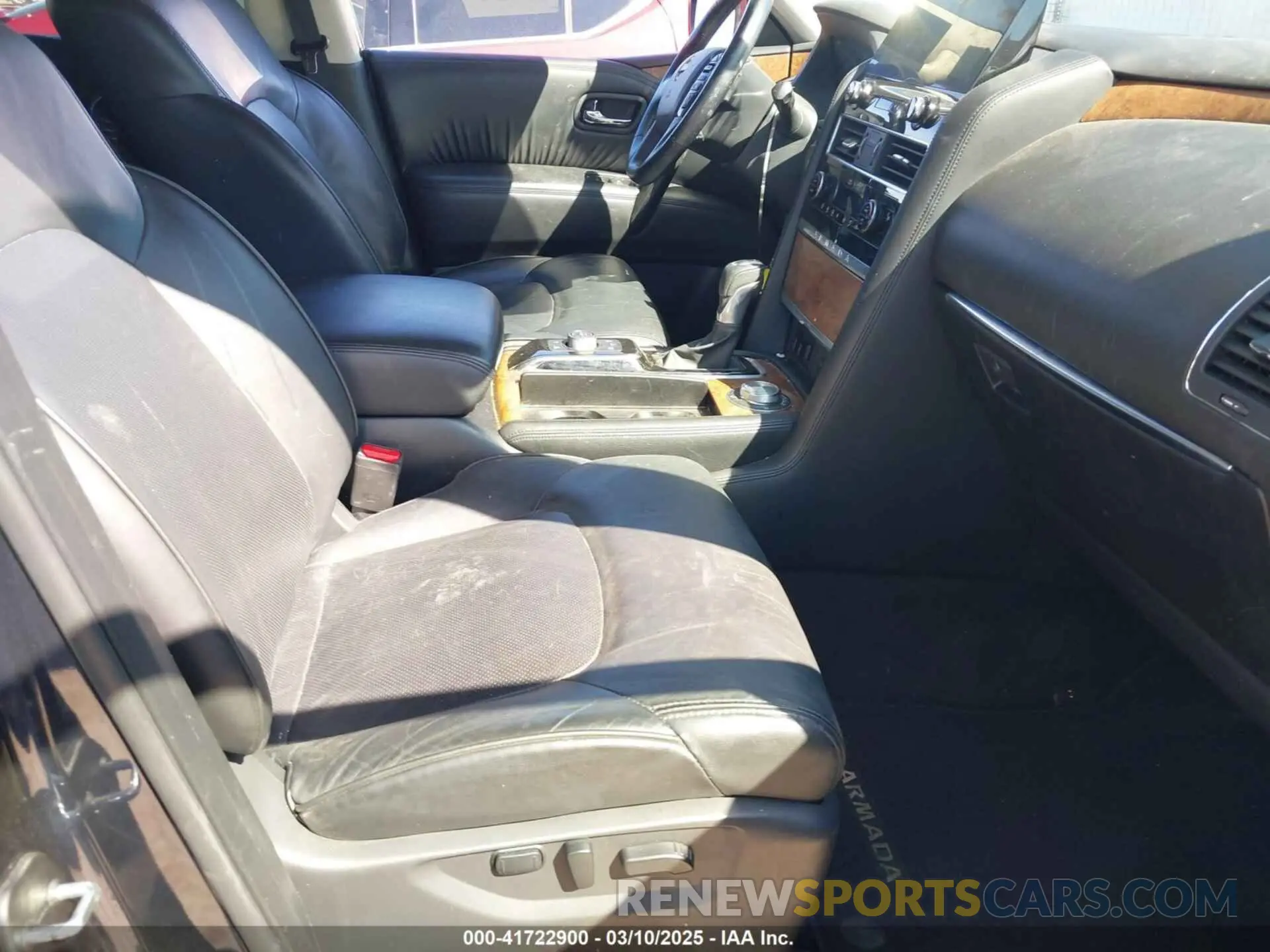 5 fotografías del automóvil dañado JN8AY2BB1M9792186 NISSAN ARMADA 2021
