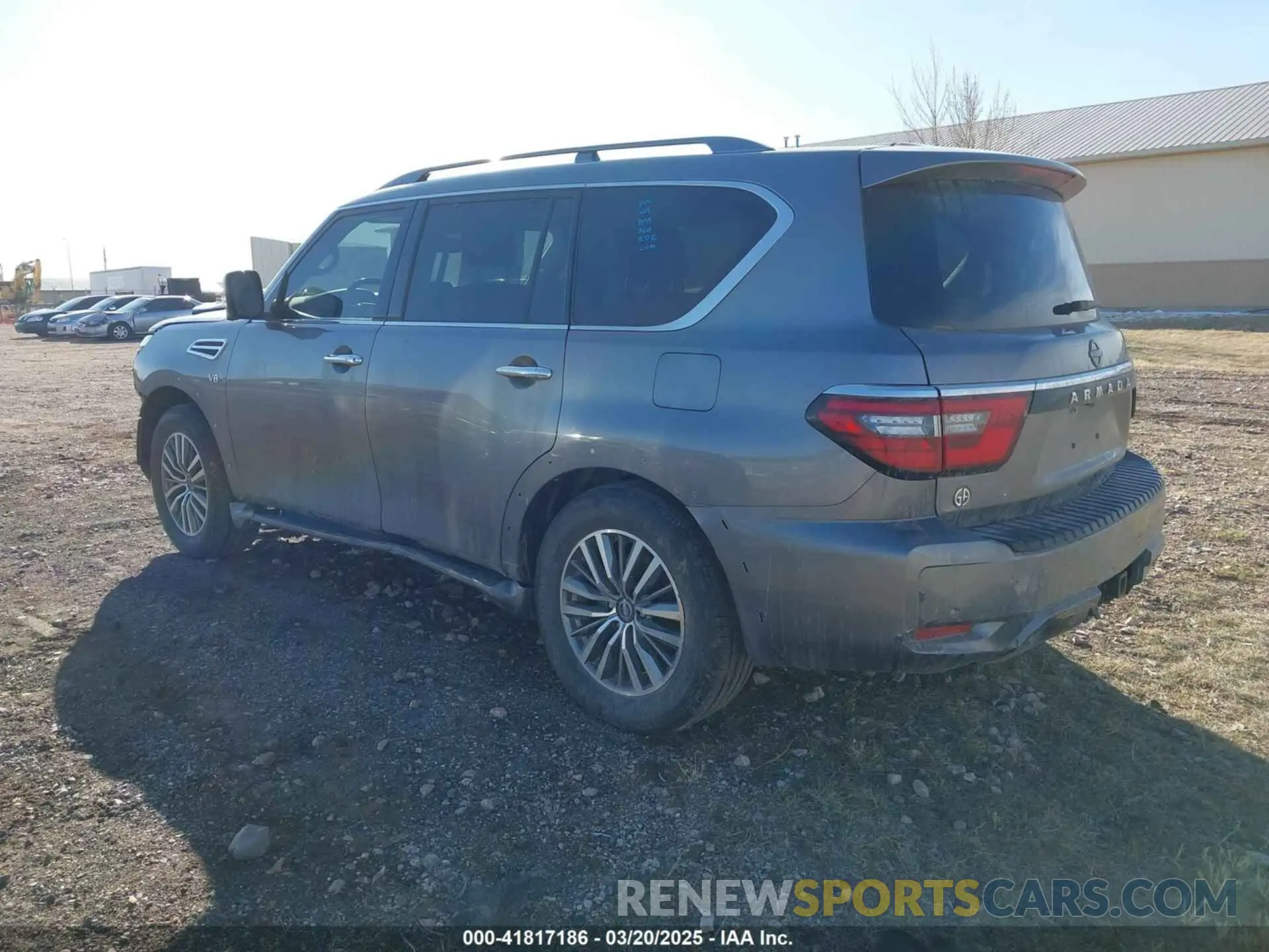 3 fotografías del automóvil dañado JN8AY2BB4M9792277 NISSAN ARMADA 2021