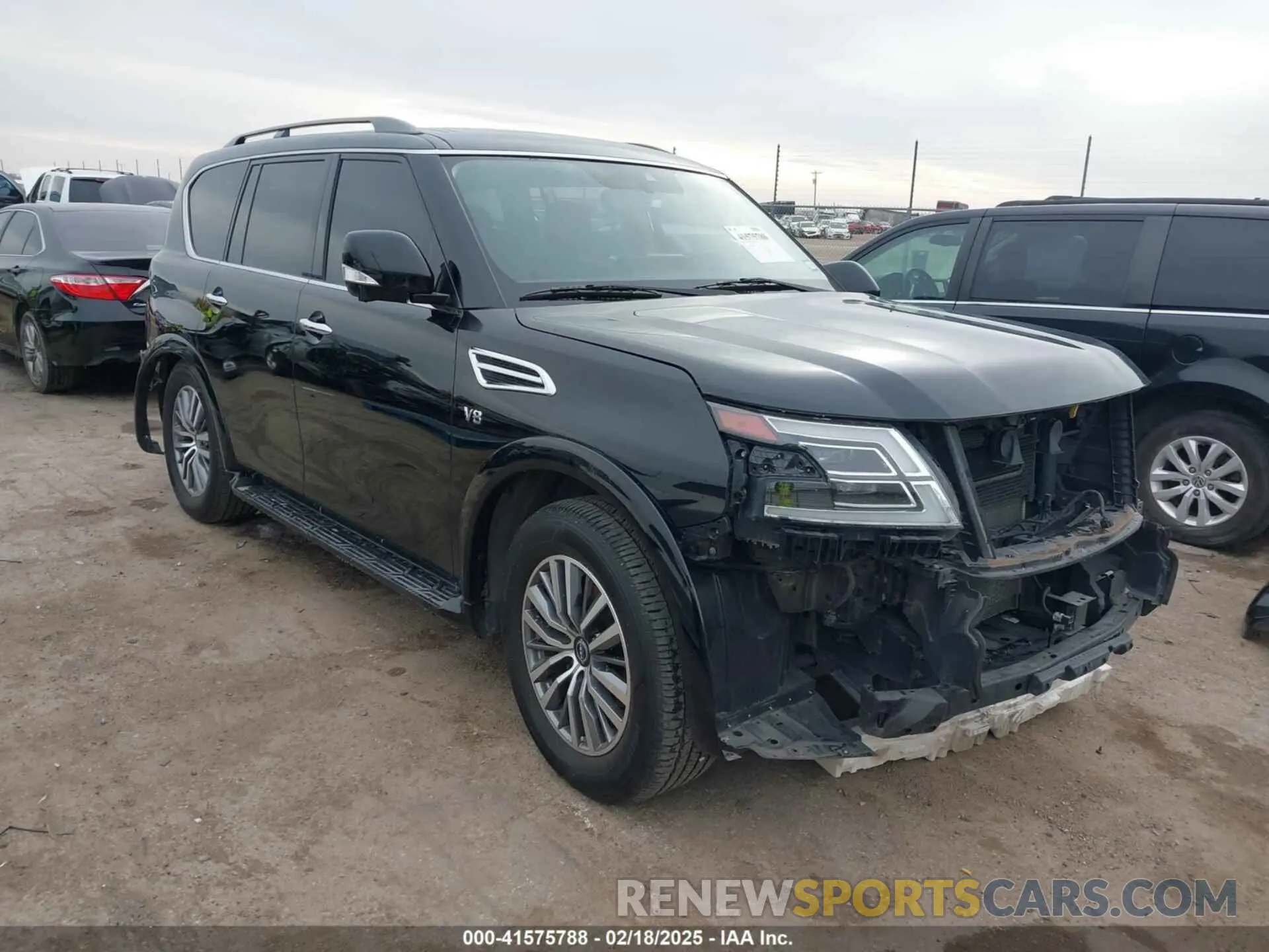 1 fotografías del automóvil dañado JN8AY2BB4M9792540 NISSAN ARMADA 2021