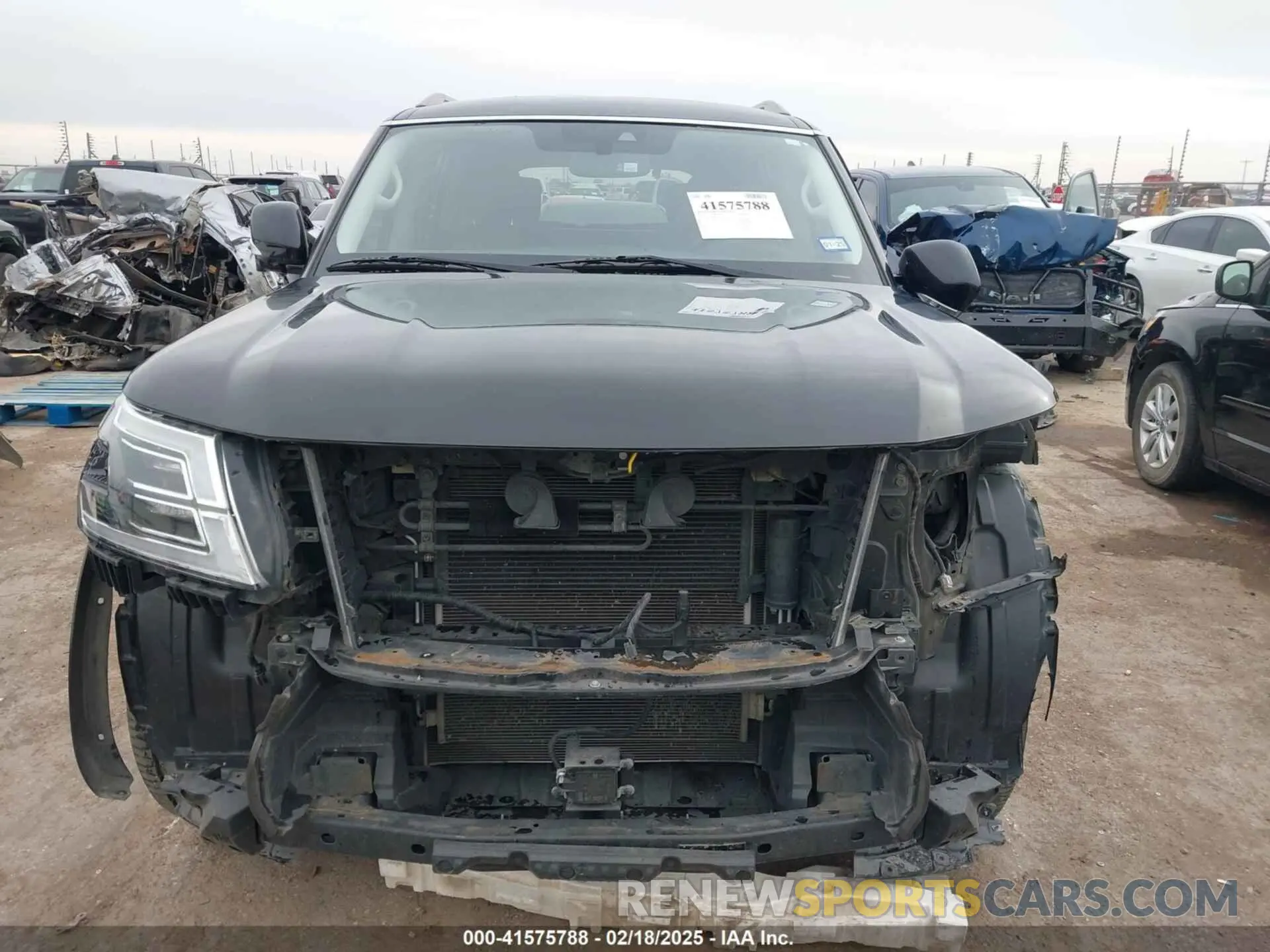 13 fotografías del automóvil dañado JN8AY2BB4M9792540 NISSAN ARMADA 2021